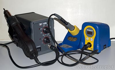 TAIKD TK-878 and Hakko FX-888D