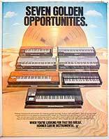 Hohner advert, Contemporary Keyboard Dec. 1979 p15