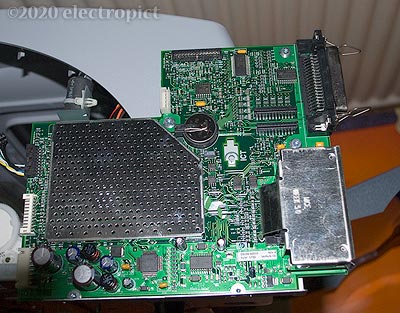 HP CP1700 logic board