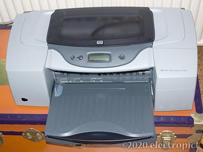 HP Color Inkjet CP1700 top front