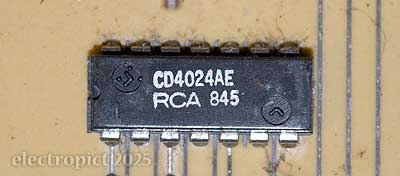 RCA CD4024AE 7-stage divider IC