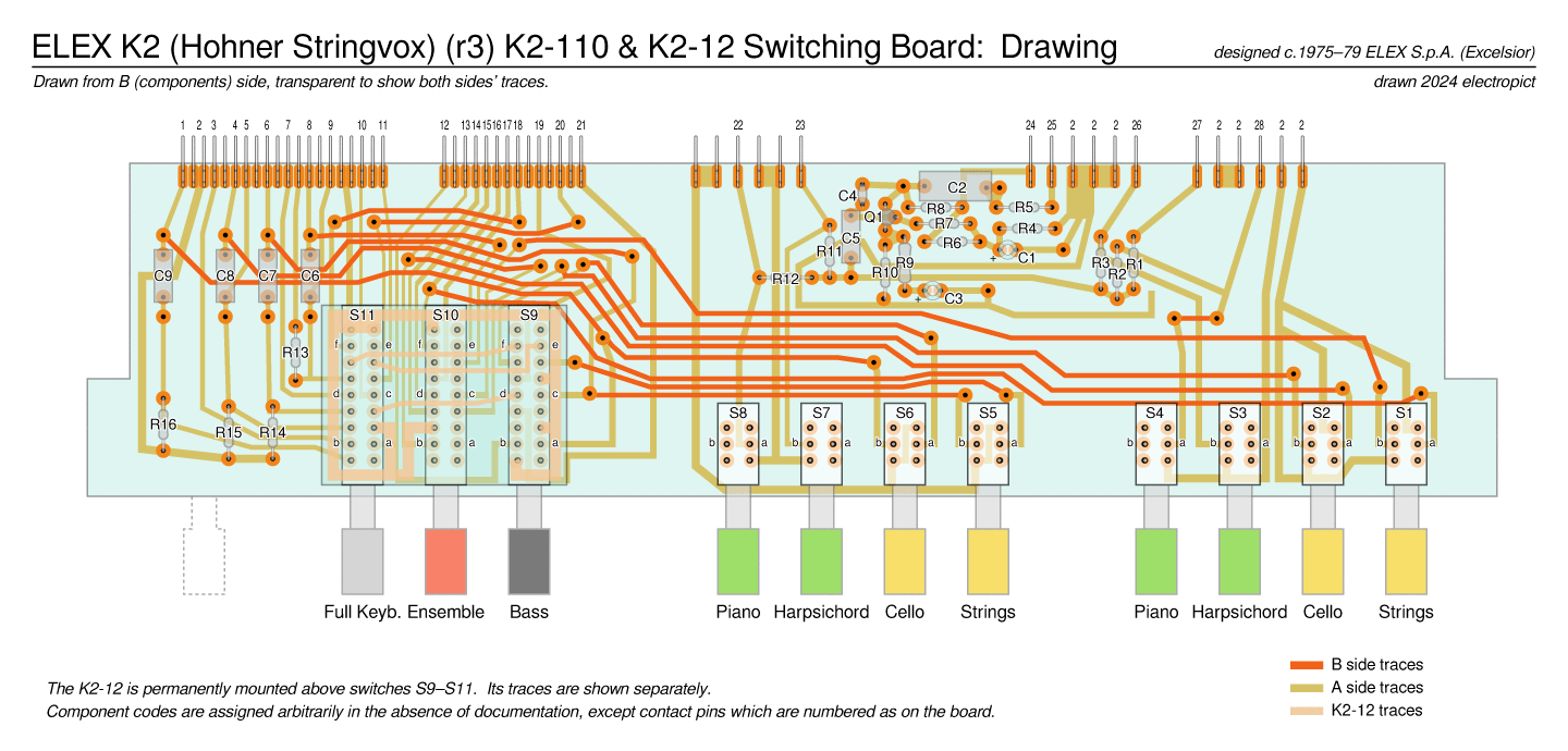 K2r3 K2-110 board drawing