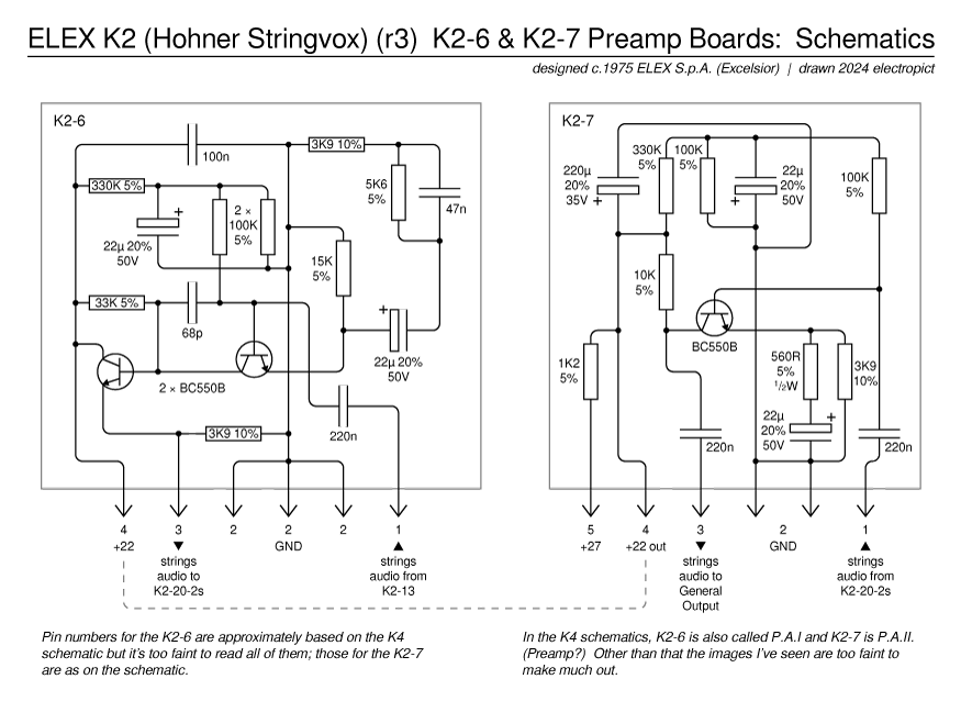 K2r3 K2-6 & K2-7 board schematics