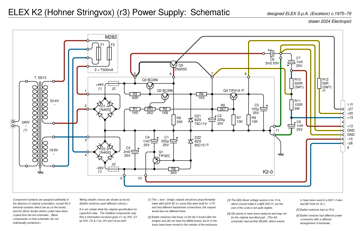 K2r3 PSU schematic