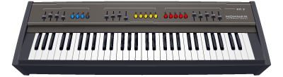 Hohner International (ELEX) EK 2 visual layout