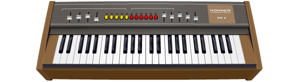 Hohner International (Excelsior) EK 4 visual layout