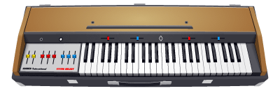 Hohner International String Melody visual layout