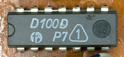 D100D Quad NAND Gate